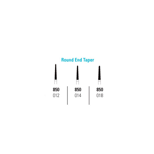 Quala Q2070011 FG Friction Grip #850-014 Round End Taper Coarse Grit Diamond Burs 5/Pk Quala Q2070011 FG Friction Grip #850-014 Round End Taper Coarse Grit Diamond Burs 5/Pk